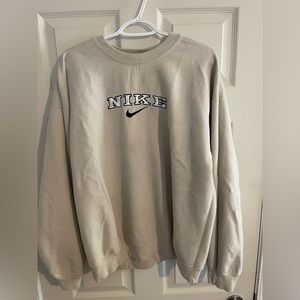 Custom Nike embroidered sweatshirt